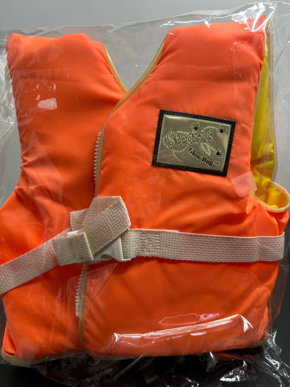 Kids' Orange Swim Rashguard Vest